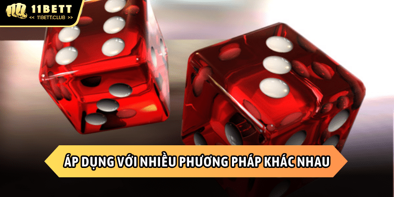 Áp dụng với nhiều phương pháp khác nhau