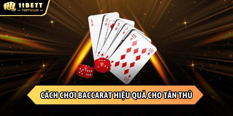 Hướng dẫn cách chơi baccarat hiệu quả cho tân thủ
