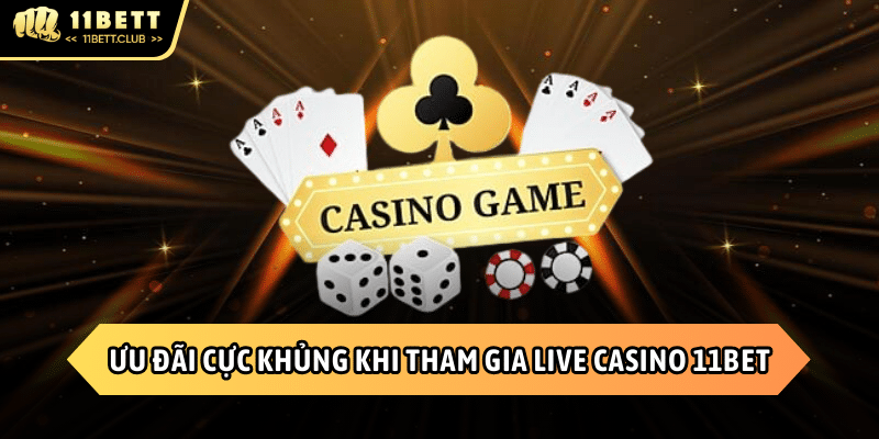 Điểm qua những khuyến mãi cực khủng của Live Casino